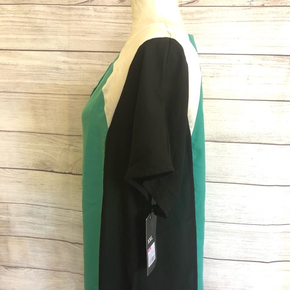 Mossimo Colorblock Blouse - Picture 2 of 3